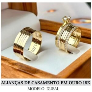 ALIANÇAS DE CASAMENTO - DUBAI