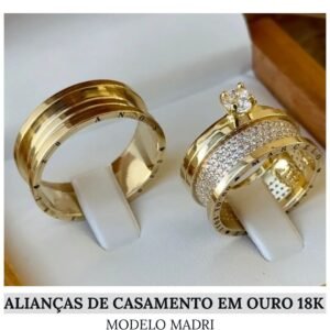 ALIANÇAS DE CASAMENTO - MADRI