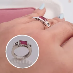 ANEL DE FORMATURA - PRATA 925