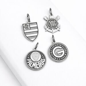 PINGENTE TIME - 15MM PRATA