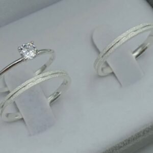 ALIANÇA 2MM C/ CANAL CENTRAL | PRATA 950