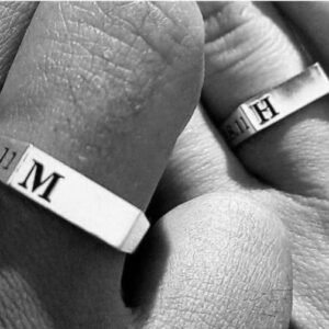 ANEL RETANGULAR PERSONALIZADO