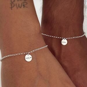 PULSEIRA PERSONALIZADA COM PLAQUINHA