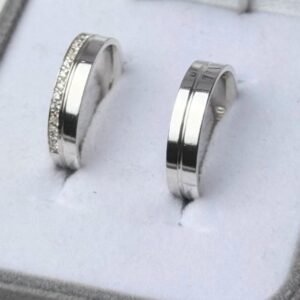 PAR DE ALIANÇA ALÍCIA 5MM