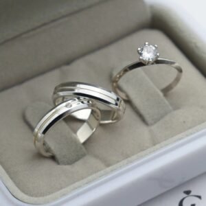 PAR DE ALIANÇA CISSI 4MM