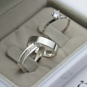 PAR DE ALIANÇA LISSY 4MM