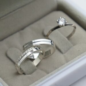 PAR DE ALIANÇA JASMINE 4MM