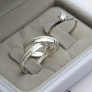 PAR DE ALIANÇA ESTELA 3MM