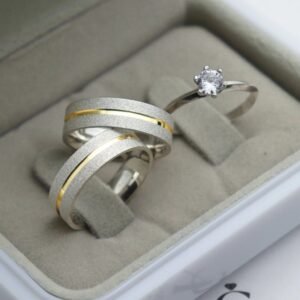 PAR DE ALIANÇA CELINE 6MM