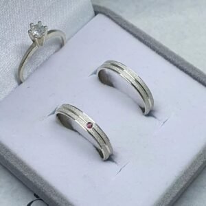 PAR DE ALIANÇA KYLIE 4MM