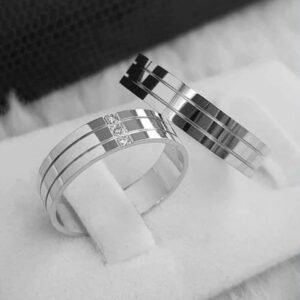 PAR DE ALIANÇA CLARA  5MM