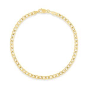 PULSEIRA GROUMET EM OURO AMARELO 18K