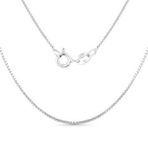 CORDÃO VENEZIANO PRATA 925 60CM